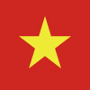 ベトナムの国旗のアイコンマーク