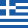 ギリシャの国旗のアイコンマーク