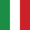 イタリアの国旗のアイコンマーク