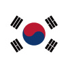韓国の国旗のアイコンマーク