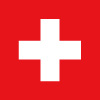 スイスの国旗のアイコンマーク