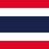 タイの国旗のアイコンマーク