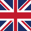 イギリスの国旗のアイコンマーク